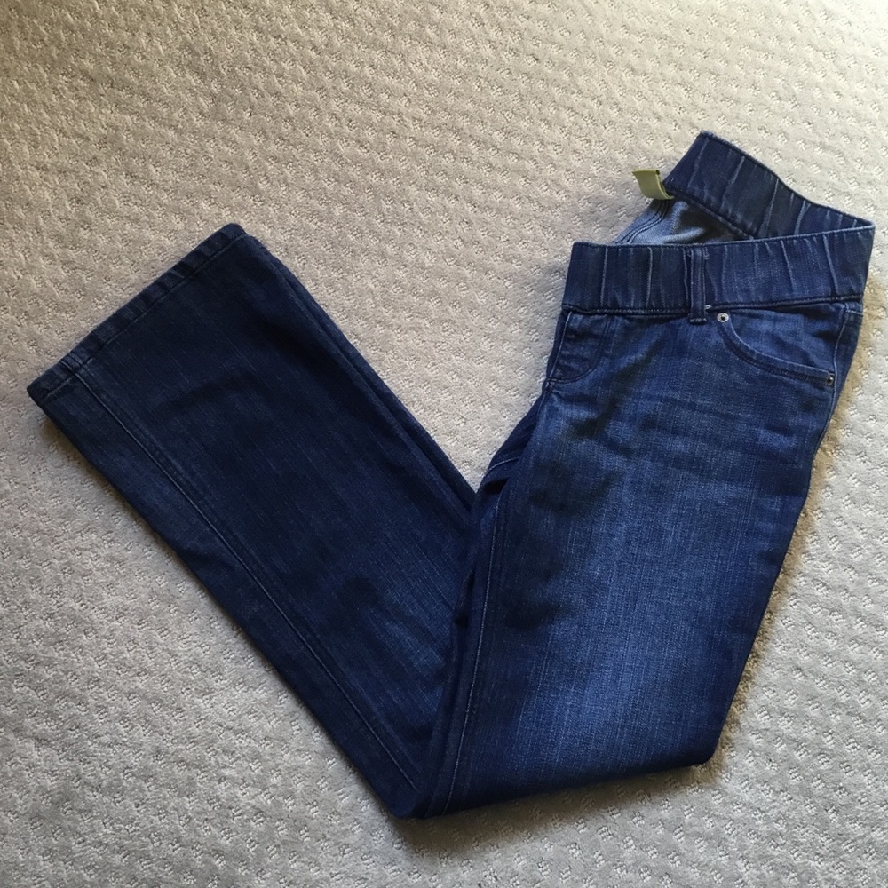 Old Navy Women's Dark Blue Boot Cut Jeans